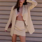 Женские блейзеры и куртки, весенне-осенняя куртка для женщин 2020, однотонный Блейзер, повседневный блейзер с длинным рукавом, Блейзер на пуговицах, уличная одежда