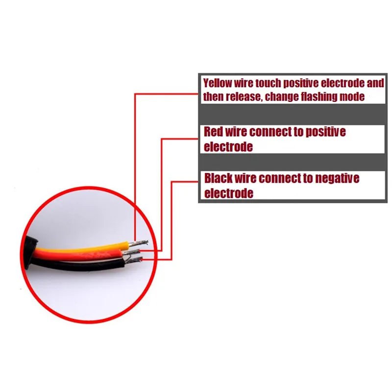 20 шт 6 Светодиодный проблесковый маячок мерцающий светильник светодиодный s 12v-24v