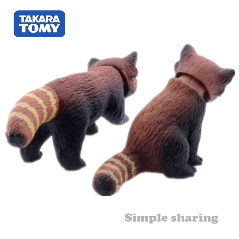 Takara Tomy Tomica Ania приключения животных красная панда как 35 литые детские игрушки из