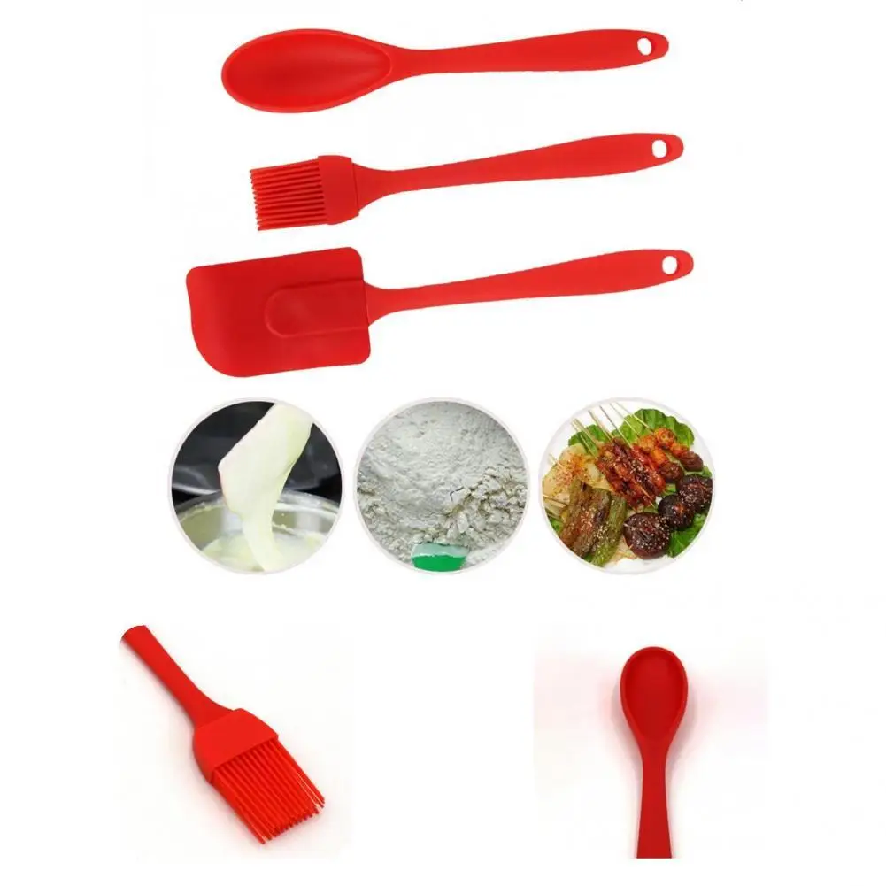 

Кухонная посуда, лопатки, анти-разрыв, 2 цвета, многофункциональный Гладкий край, шпатель для торта, набор шпателей для вечерние