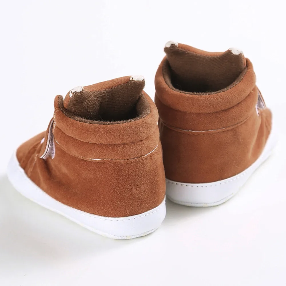 Осенняя обувь из искусственной кожи с леопардовым принтом для малышей Кроссовки