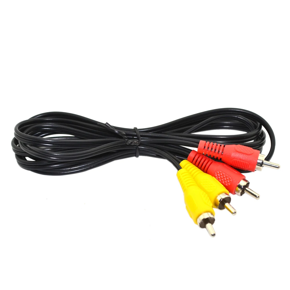 

500pcs 1.8M 2RCA Audio Video AV Cable for NES