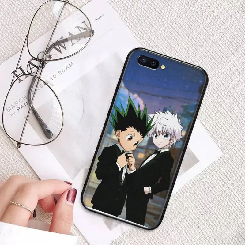 

Hunter X hunter anime cool Phone Case For OPPO realme 7 6 5 3 2 Pro reno 3 2 Z ace Pro soft silicone cover