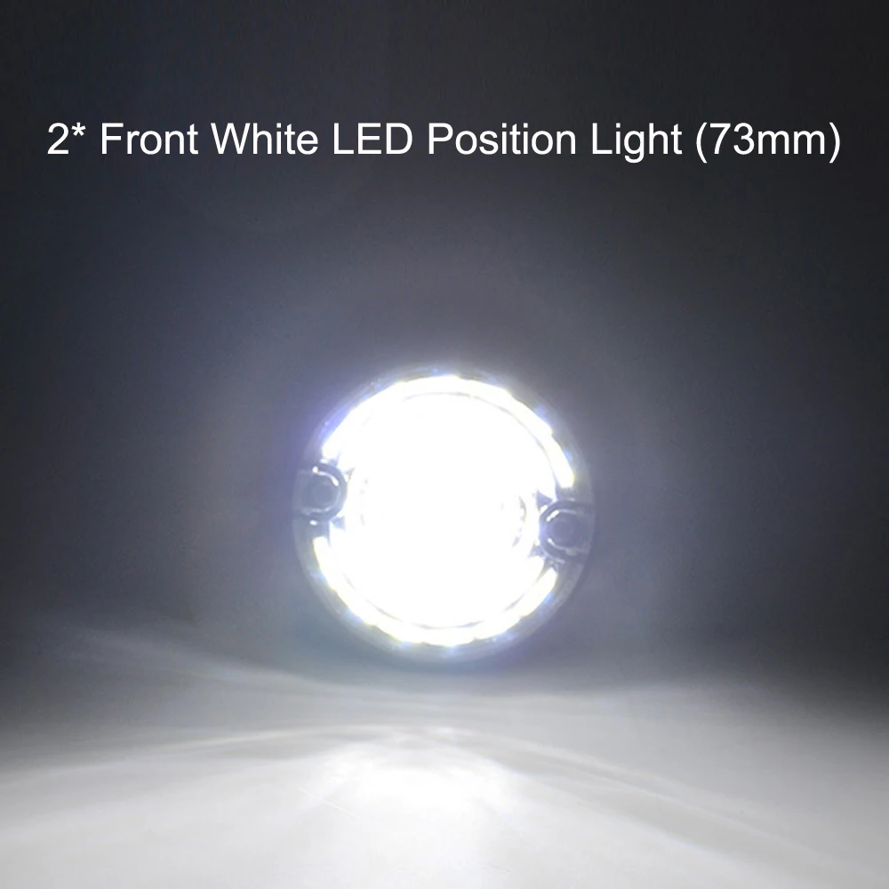 8 шт. для Land Rover Defender 90 110 копченые линзы светодиодный красный стоп светильник s