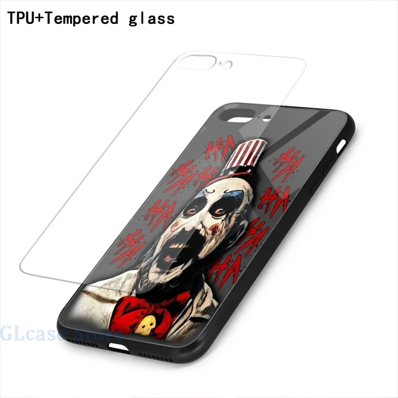 Чехол для телефона Captain Spaulding(3) iPhone 12 Pro 11 X XR XS Max 8 7 6 6s Plus 5s мягкая стеклянная задняя