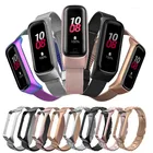 Ремешок для Samsung Galaxy Fit2, магнитный браслет для часов, ремешок на запястье, сменный металлический ремешок из нержавеющей стали для фотографий