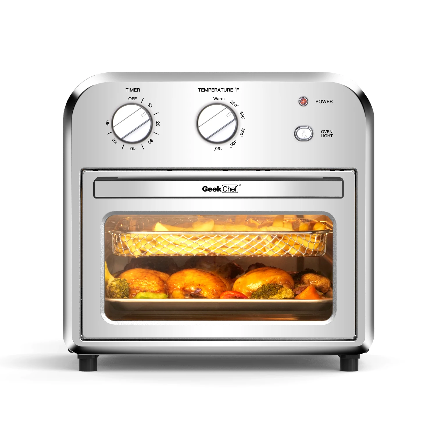 

10 Liter Air Oven Air FryerMultifunctional ovenHealthy and oil free