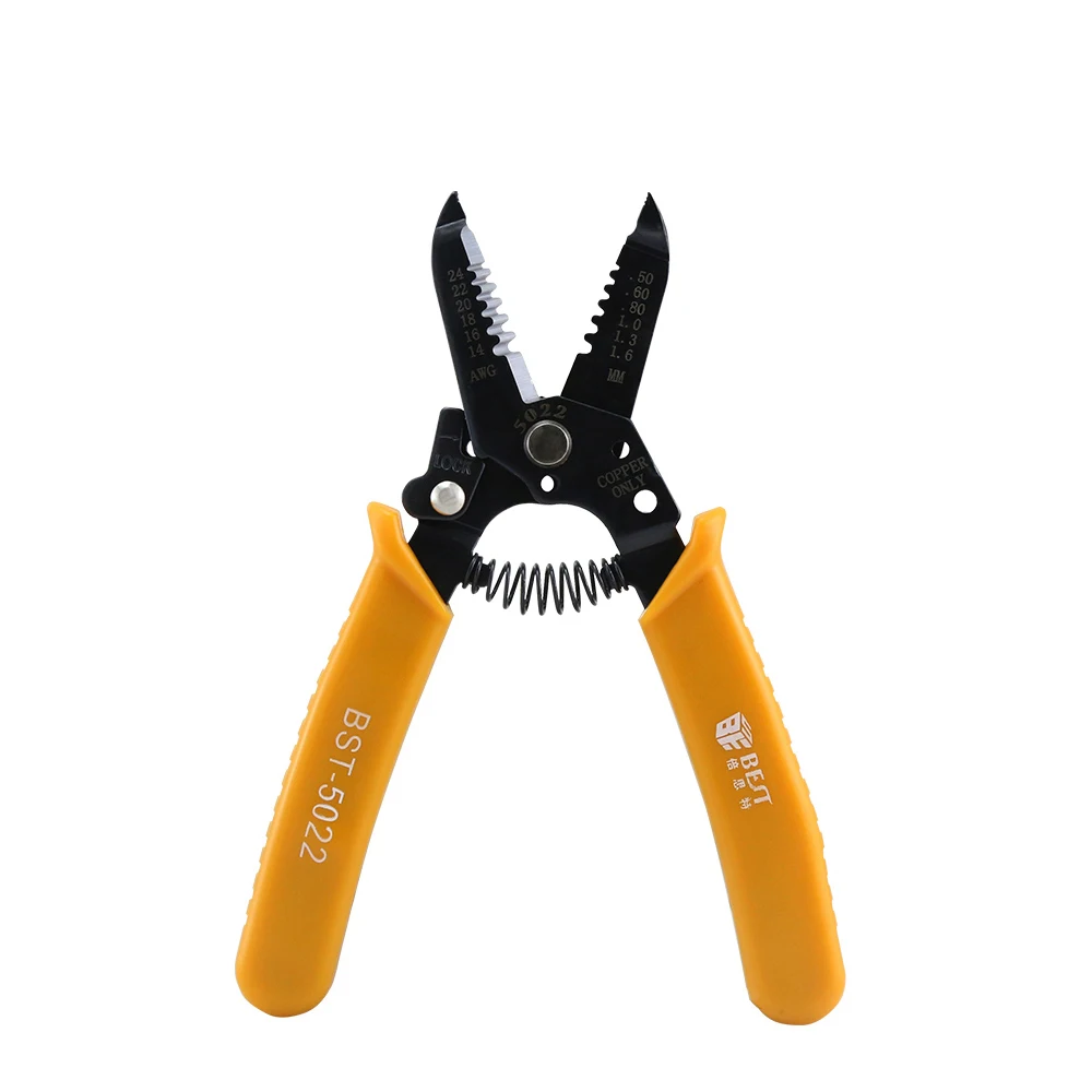 

Wire Clamp Wire Nipper Stripper Cable Cutter Portable DIY Electronic Light Cable Crimping Tool Stripping Pliers