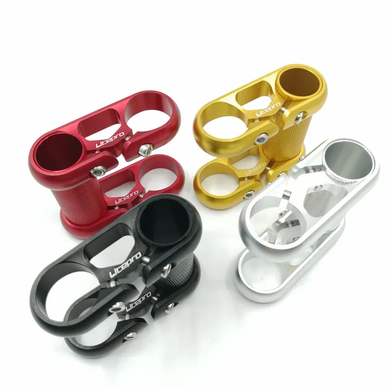 Складной велосипедный стержень Litepro 412 SP8 с двойным стержнем 25 4 мм регулируемые