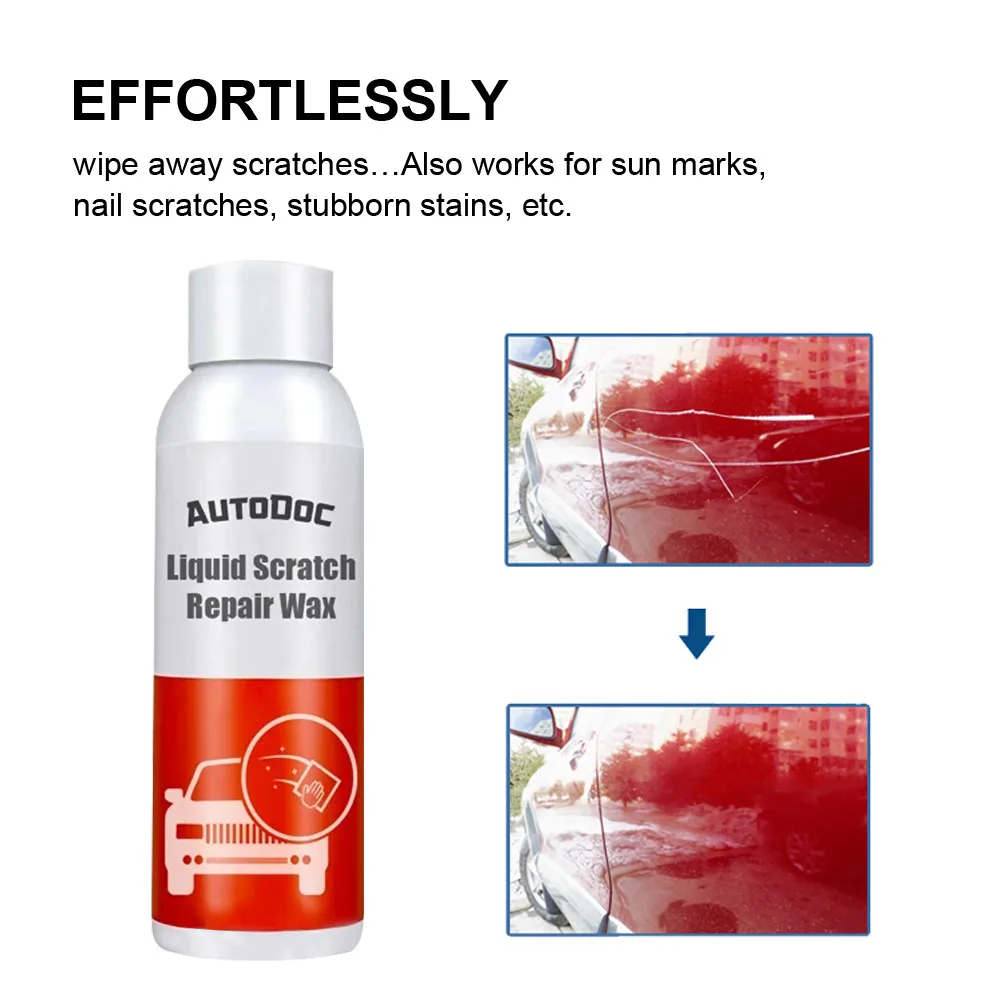 30/50/100 мл Автомобильный Очиститель AutoDoc жидкий ремонтный воск для удаления