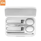 Набор инструментов для маникюра Xiaomi Mijia, оригинальные кусачки из нержавеющей стали для педикюра и педикюра, профессиональный инструмент для ухода за ногтями