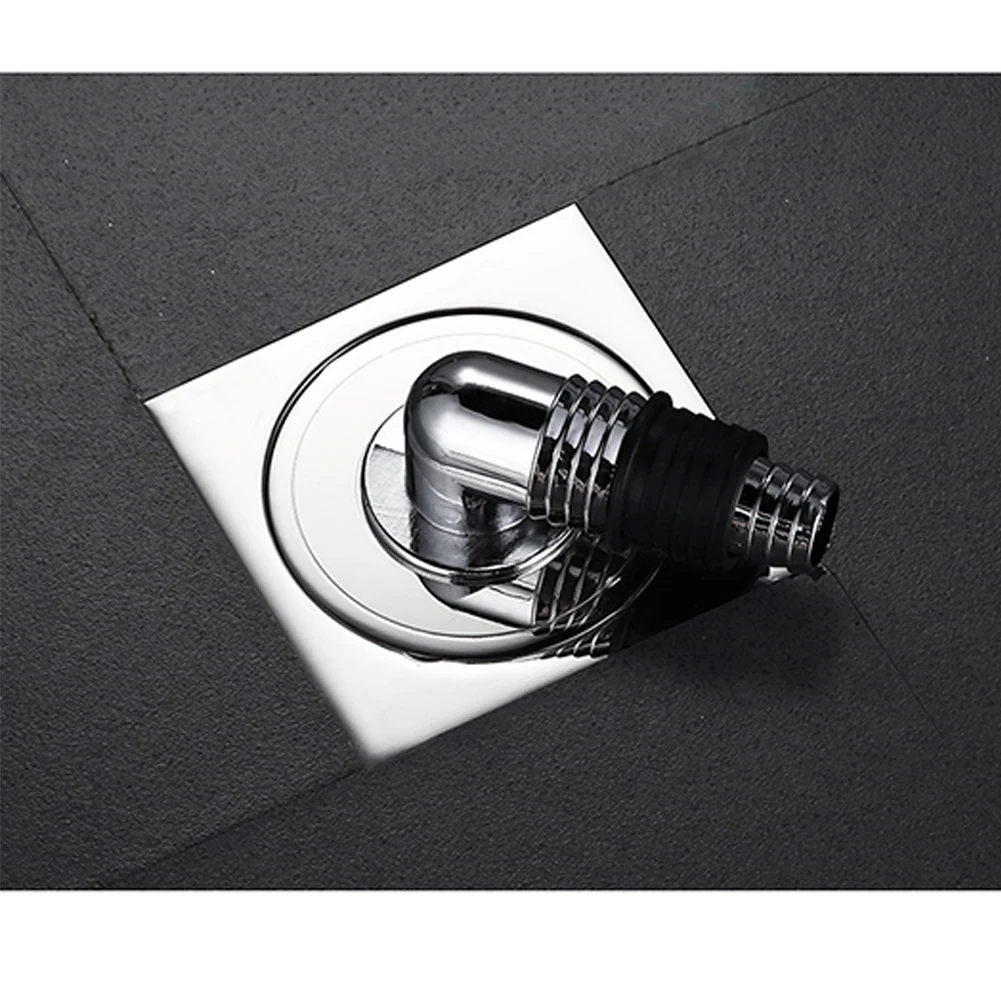 

Washing Machine Home Durable Bathroom Cover Replacement Stainless Steel Kitchen Sink Practical Square Floor Drain Stopper