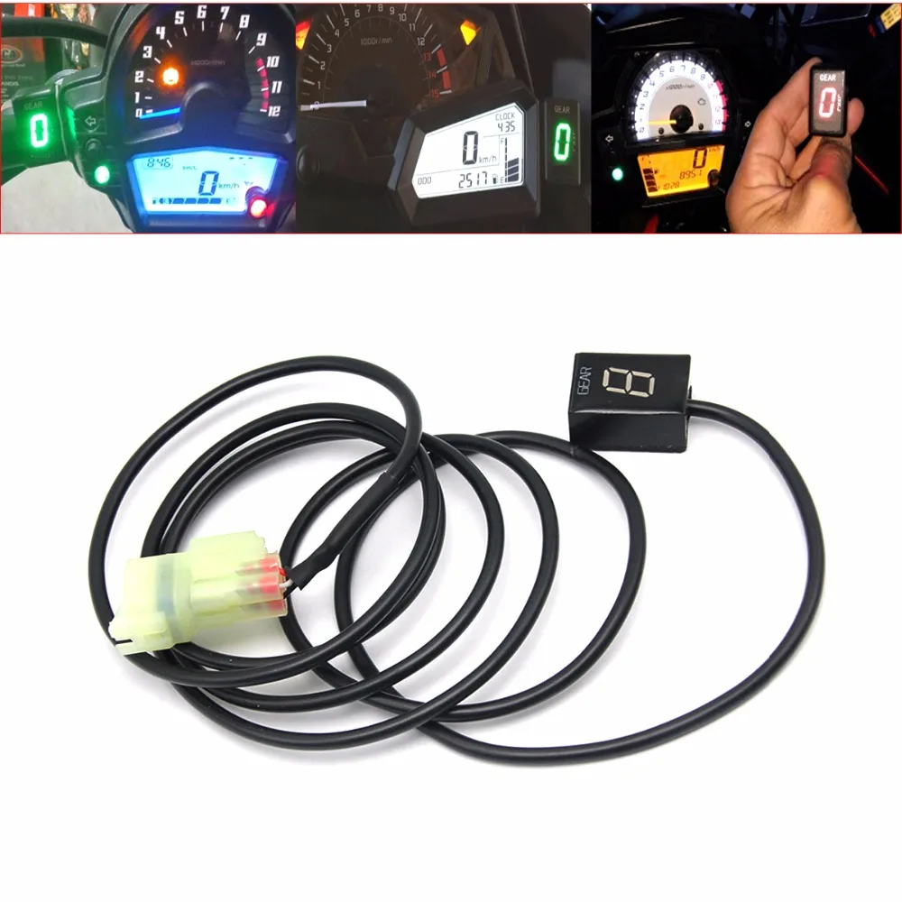 

Motorcycle LCD Electronics Gear Indicator For Honda CTX700 (w/o DTC) 14-17 VFR800 interceptor 05-13 VFR800X All Years VFR 800