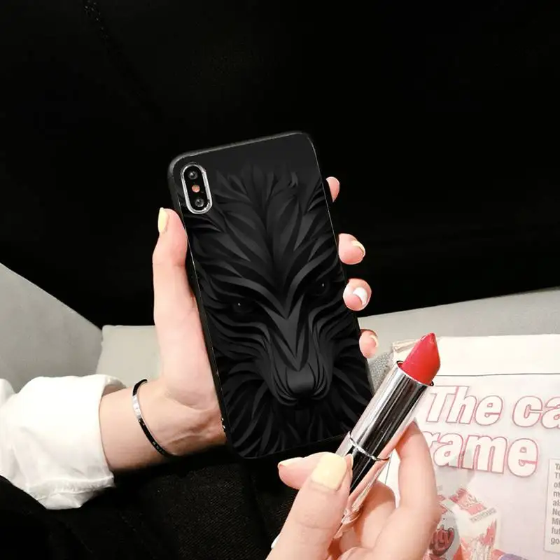 Ураган зверь чехол для телефона iPhone XS 11 11Pro 5 5s SE 6 6s плюс 7 8 2020 чехол|Чехлы-накладки|