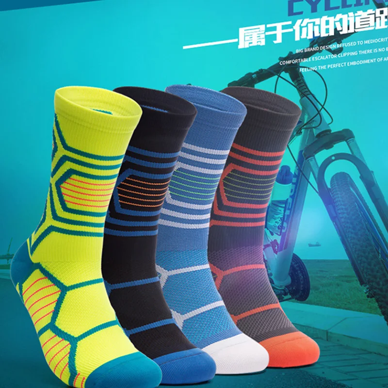 Новые носки для велосипедистов унисекс мужские уличные спортивные хлопковые