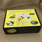 CN 9892B2C Регулируемый линзы с 5ю категориями защиты Оборудование для ремонта часов и ювелирных изделий с светодиодный светильник повязка лупы Стекло светодиодный увеличительное Стекло es с местом для хранения Чехол