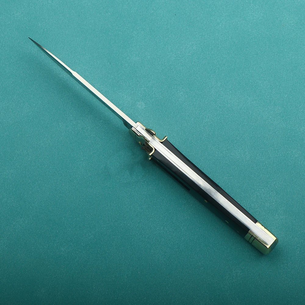 Стальной острый складной нож с рукояткой из клакса акц и мафии D2 портативный