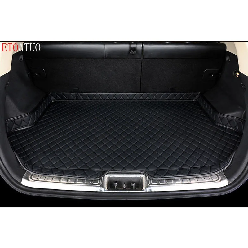 High Side Waterproof Car Trunk Mat AUTO Tail Boot Tray Liner Cargo Rear Pad Accessories For Volvo XC60 2009 10 11 12 13-2019 car |