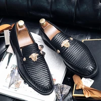 casual man shoes leather shoes for men dress mens moccasins driving stylish casual fashion summer lether mens hot sale