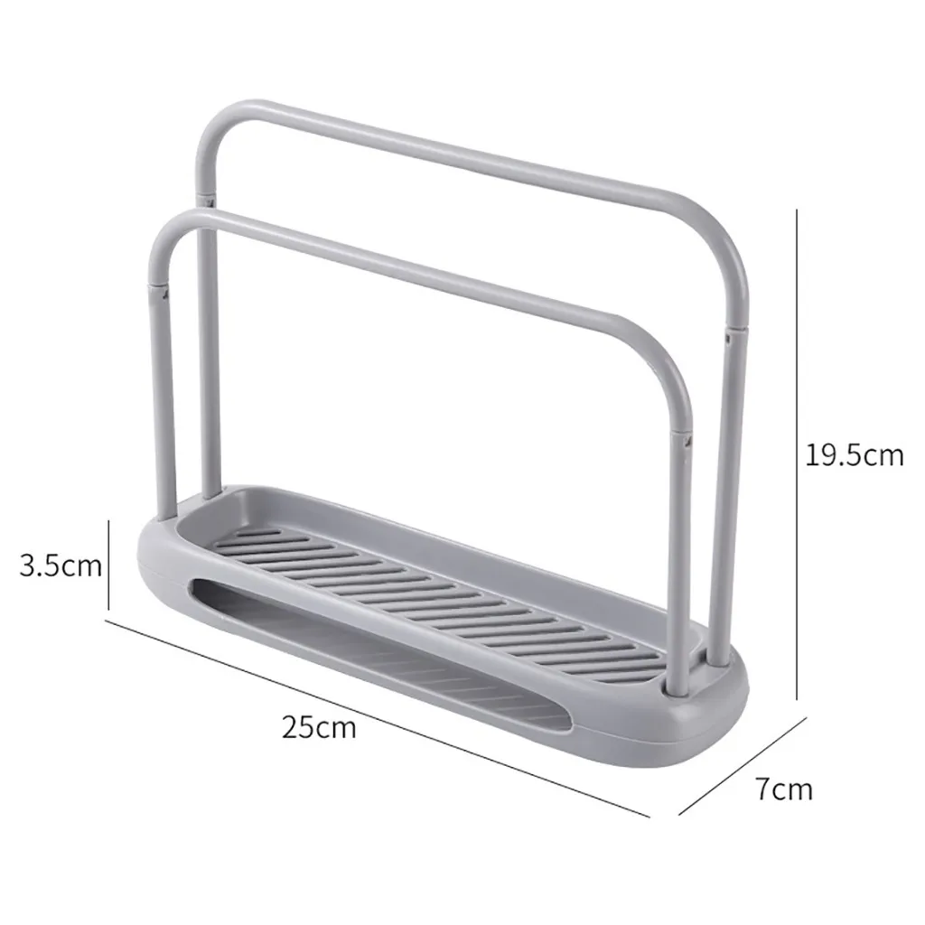 

Sponge Storage Shelf Kitchen Draining Sink Box Kitchen Organizer Detachable Stands Utensils Towel Rack Home Storage Holder
