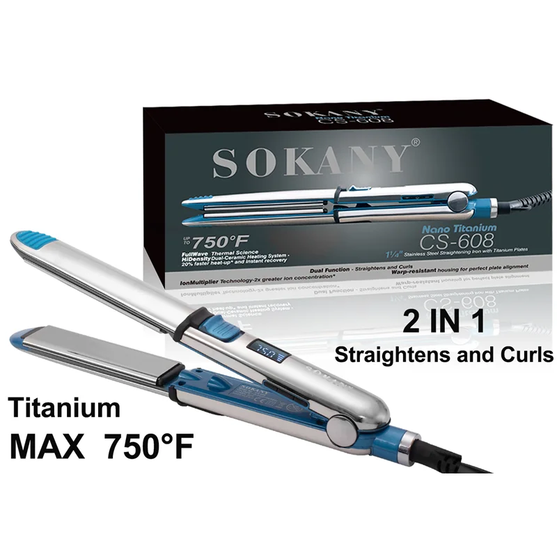 

Max 750F Pro flat iron titanium hair straightener professional electric hair straightening stainless steel material
