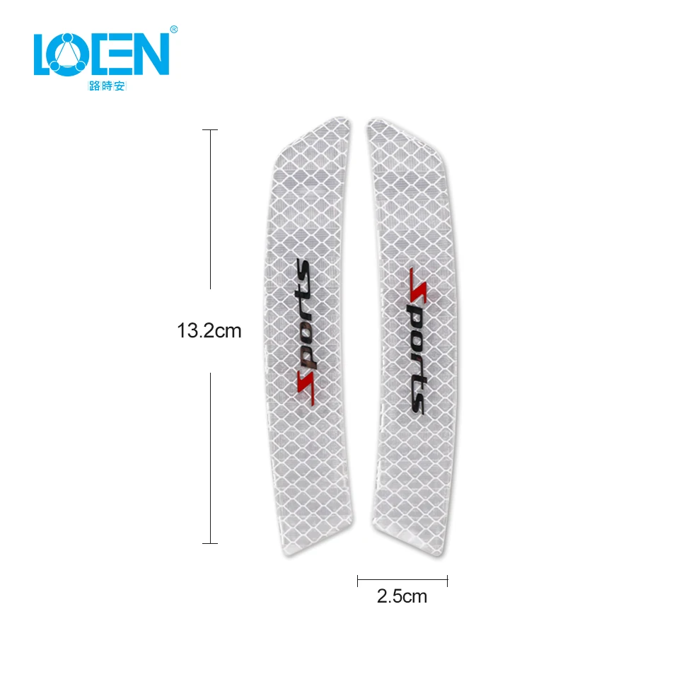 Автомобильный колесный отражательный бампер устойчивый к царапинам стикер