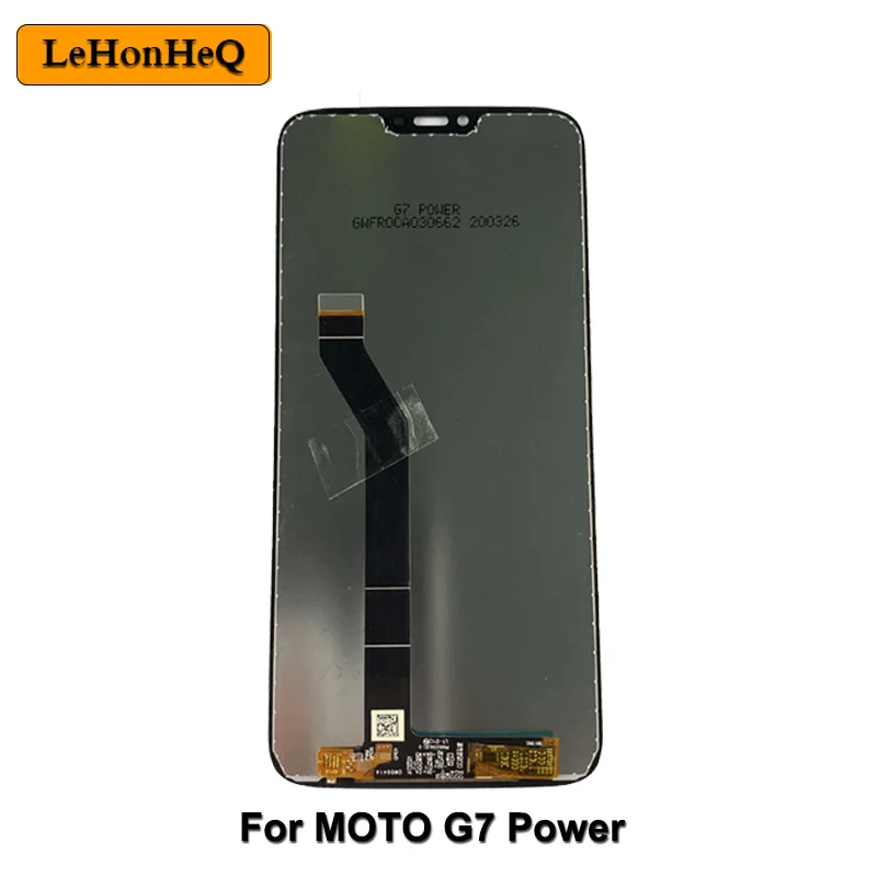 3 шт./лот для Motorola Moto G7 xt196. ЖК-дисплей Play xtсвязь дисплей с сенсорным экраном и