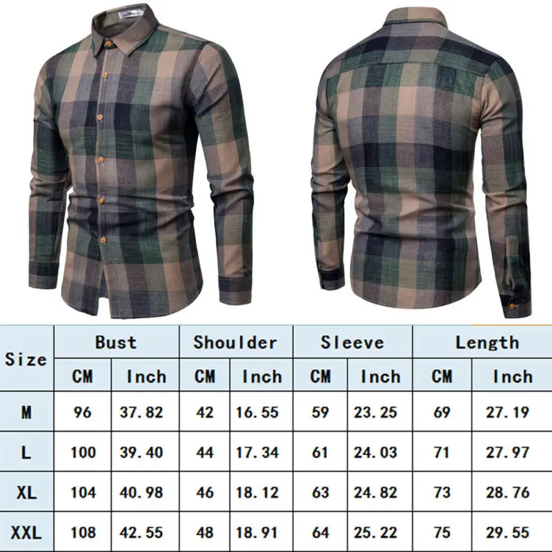 

2020 Men Shirts Europe Size New Arrivals Slim Fit Male Shirt Solid Long Sleeve British Style Cotton Men's Shirt plus size S-2XL