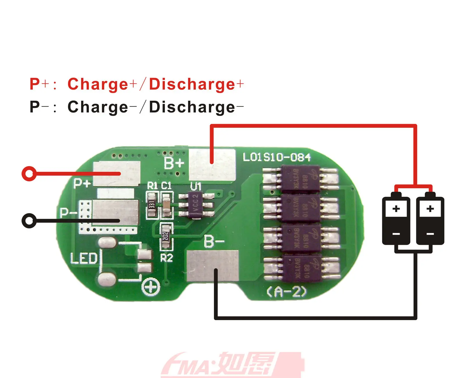Литий-ионный аккумулятор FMA084 10 А BMS PCM для 3 7 в Li-Po 6 В 18650 1S2P 3P 4P xP 28 шт. | Электроника