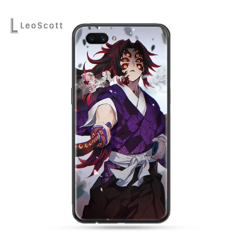 

Anime Demon Slayer Kimetsu no Yaiba Phone Case For OPPO F 1S 7 9 K1 A77 F3 RENO F11 A5 A9 2020 A73S R15 REALME PRO