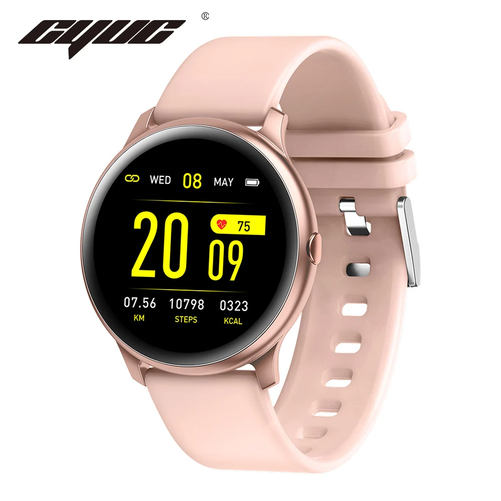 CYUC KW19 Pro wommen умные часы полный сенсорный экран кислорода в крови давление | Смарт-часы -4000009318962