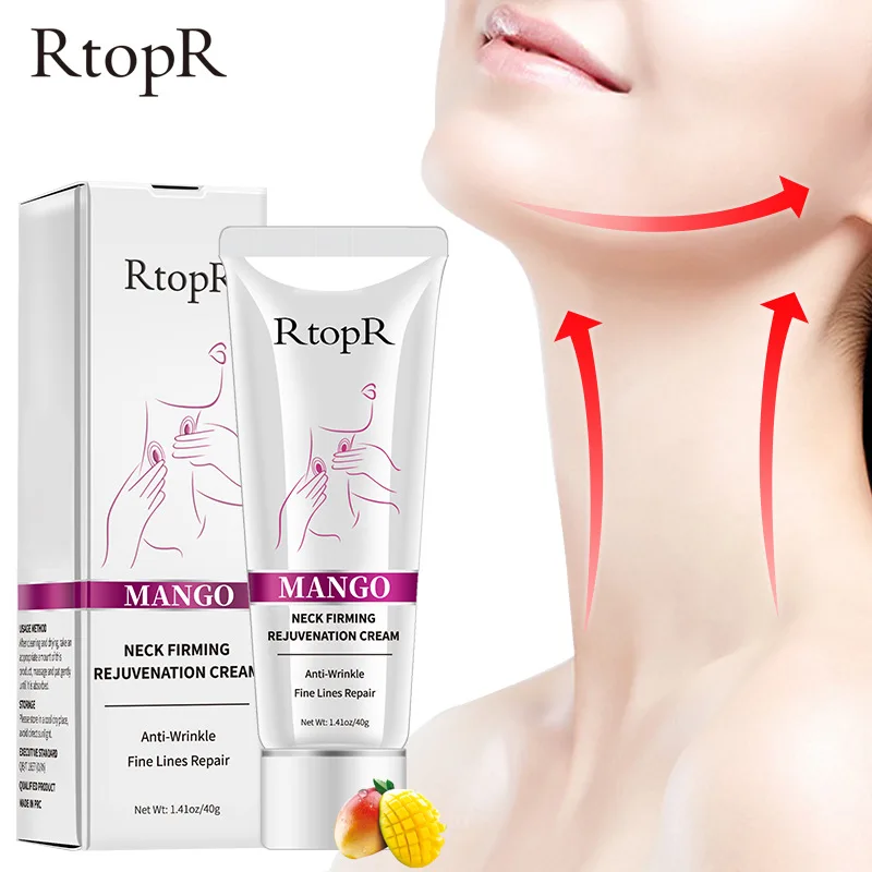 

RtopR Neck Firming Wrinkle Remover Cream Rejuvenation Firming Skin Whitening Moisturizing Shape Beauty Neck Skin Care Products