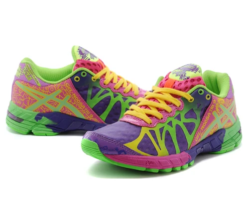 Новое поступление; официальная женская обувь Asics Gel-Noosa TRI9; дышащая обувь для бега; уличная теннисная обувь; Классическая обувь Hongniu - Цвет: As the pic