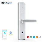 Смарт-замок дверной беспроводной с поддержкой Bluetooth и сканером отпечатков пальцев