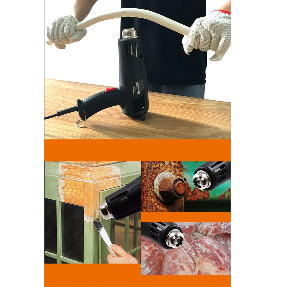 

2000W 110V Two-speed Temperature Adjustment Industrial Heat Air Gun High Power Heat Guns Soldering Equipment Thermal Power Tool