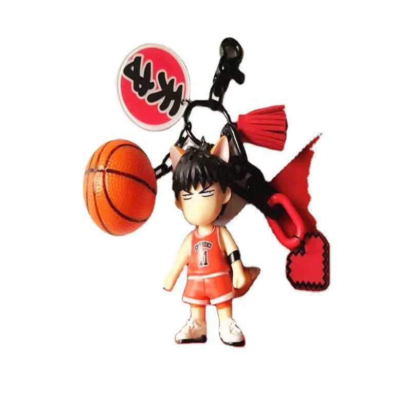 

Classic Anime Slam Dunk Sakuragi Hanamichi Pvc Action Figures Rukawa Kaede Akagi Takenori Mitsui Hisashi Collection Model Toys