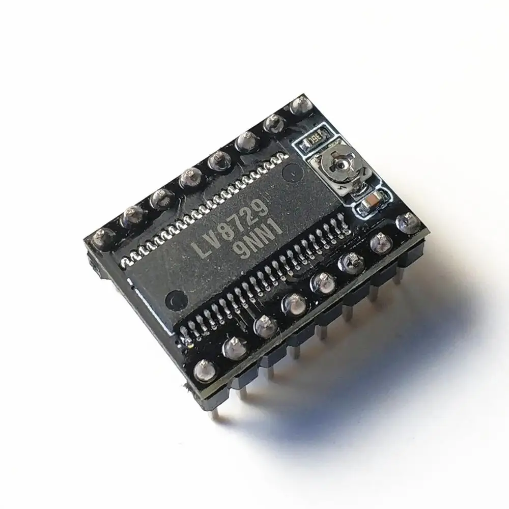 

Free Shipping 2pcs/lot 3D Printer Motherboard Accessories LV8729 Stepper Motor Driver 128 High Segment Module Sending Heat Sin