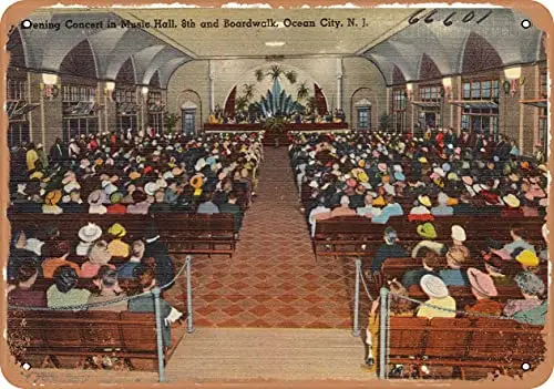 Металлическая открытка из джерси SignNew-вечерний концерт в музыкальном зале 8-й и