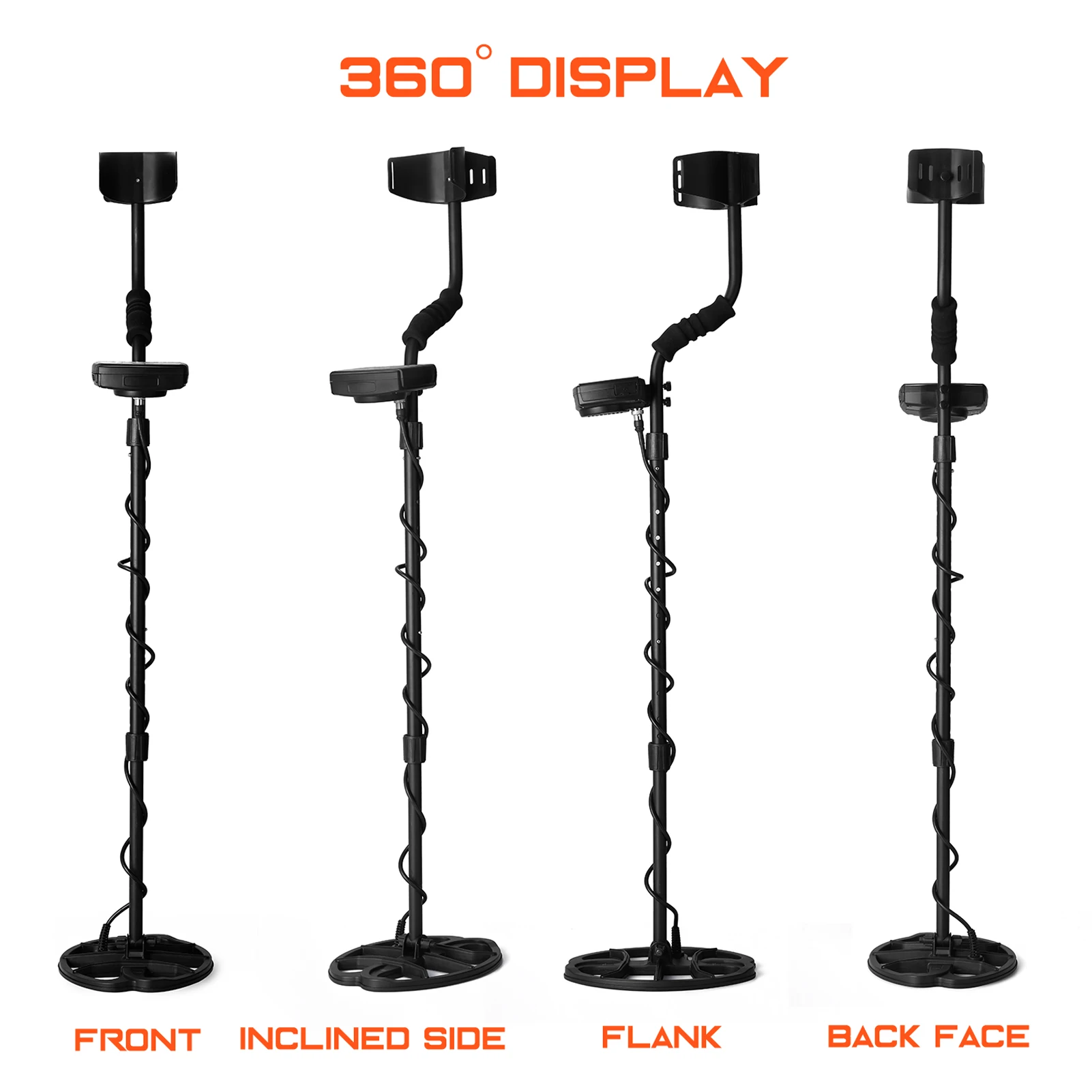 TC-800 11 дюймов подземный детектор металла Глубина поиска искатель золота Охотник