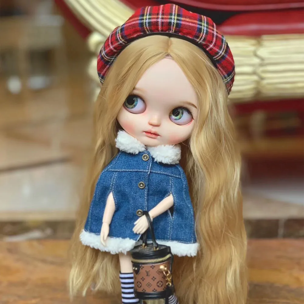 Blyth Doll NBL 1/6 BJD индивидуальное матовое лицо большие глаза модный шар для макияжа