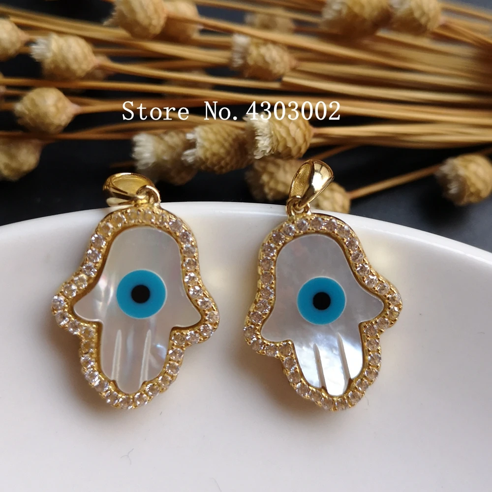 Подвеска из серебра 925 пробы с перламутром 5 шт./лот | Украшения и аксессуары