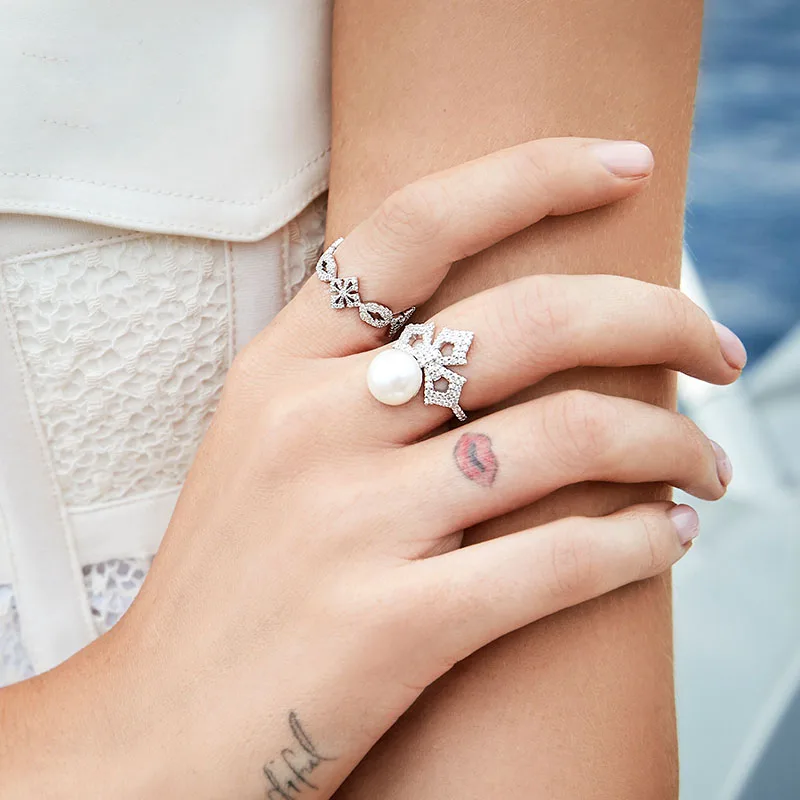 SLJELY Fashion Real 925 Sterling Silver Gothic Cross Finger Ring Micro High Quality AAA Zirconia Women Fine Brand Jewelry Gift | Украшения