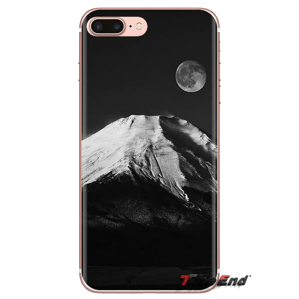 Для sony Xperia Z Z1 Z2 Z3 Z5 compact M2 M4 M5 C4 E3 T3 XA huawei mate 7 8 Y3II розовый Mt. Fuji Fujisan в любви Япония