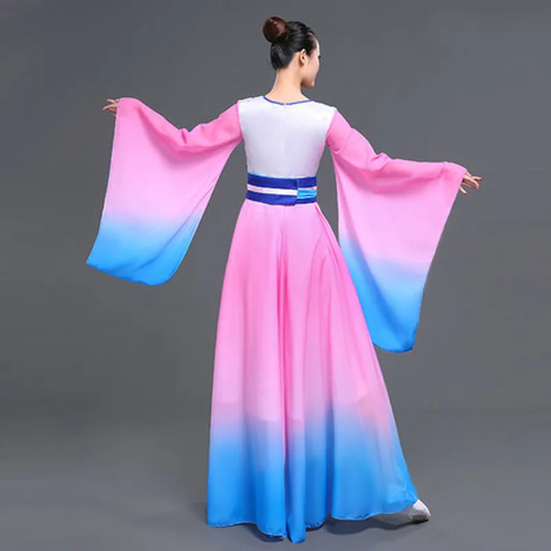 Традиционный костюм для китайских танцев Классические танцевальные костюмы