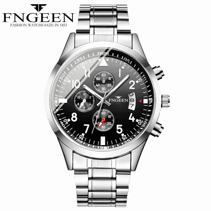 2019 Модные Топ люксовый бренд мужские спортивные часы повседневные полностью