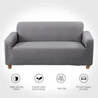 Вязаный толстый чехол для дивана Универсальный Эластичный высокоэластичный чехол для дивана для гостиной серый цвет funda диван, канапе салон