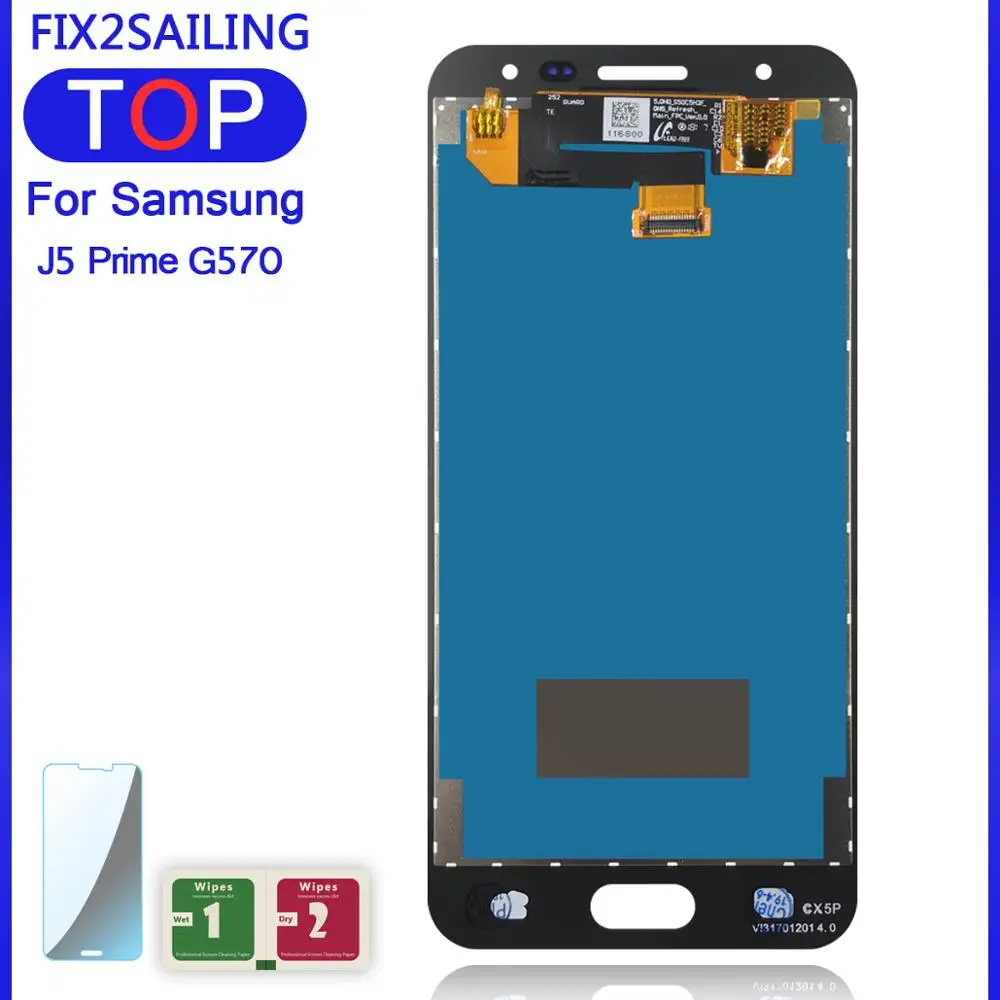 ЖК дисплей Super AMOLED для Samsung Galaxy J5 Prime G570 G570F G570K G570L 100% протестированный рабочий