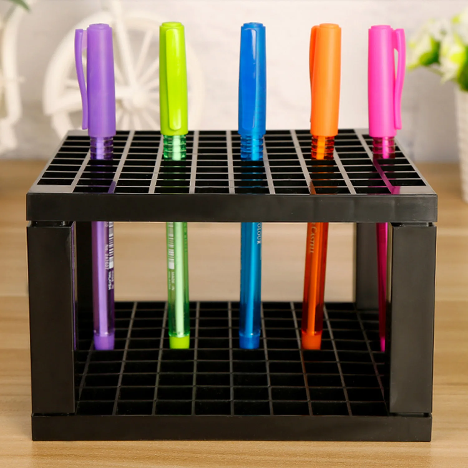 Держатель для кистей и карандашей с 96 отверстиями съемный художественный