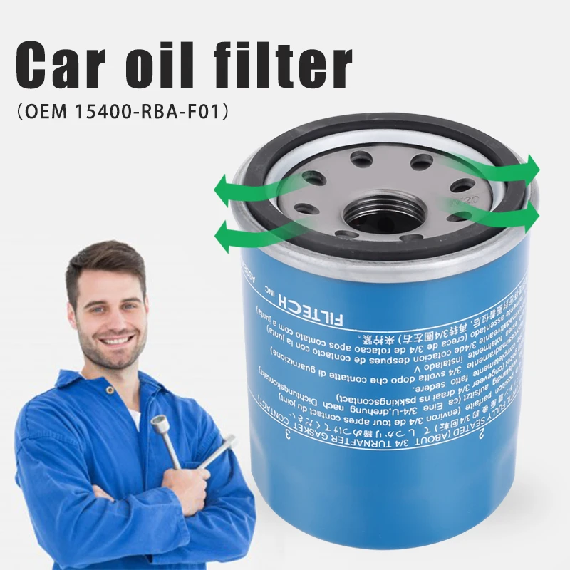 

15400-RBA-F01 15200-PH1-004 Oil Oil Filter Stable Automotive Good Quality Engine Replacement