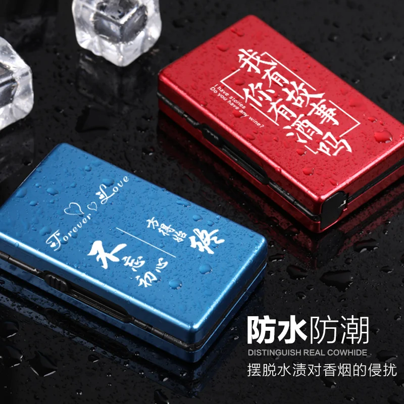 Чехол для сигарет с автоматической откидной крышкой светильник пластиковый